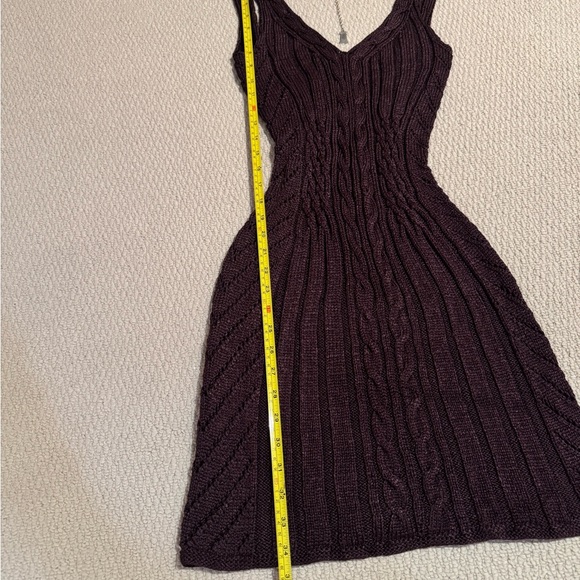 Handmade backless silk crochet dress - Picture 9 of 12